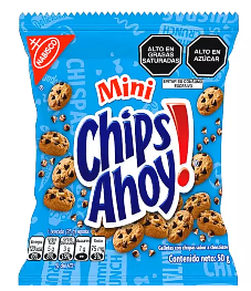 Mini Chips Ahoy Tira x 6 UND